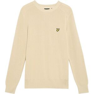 Lyle & Scott Mens Ribbed  Sweater / Grey Taupe